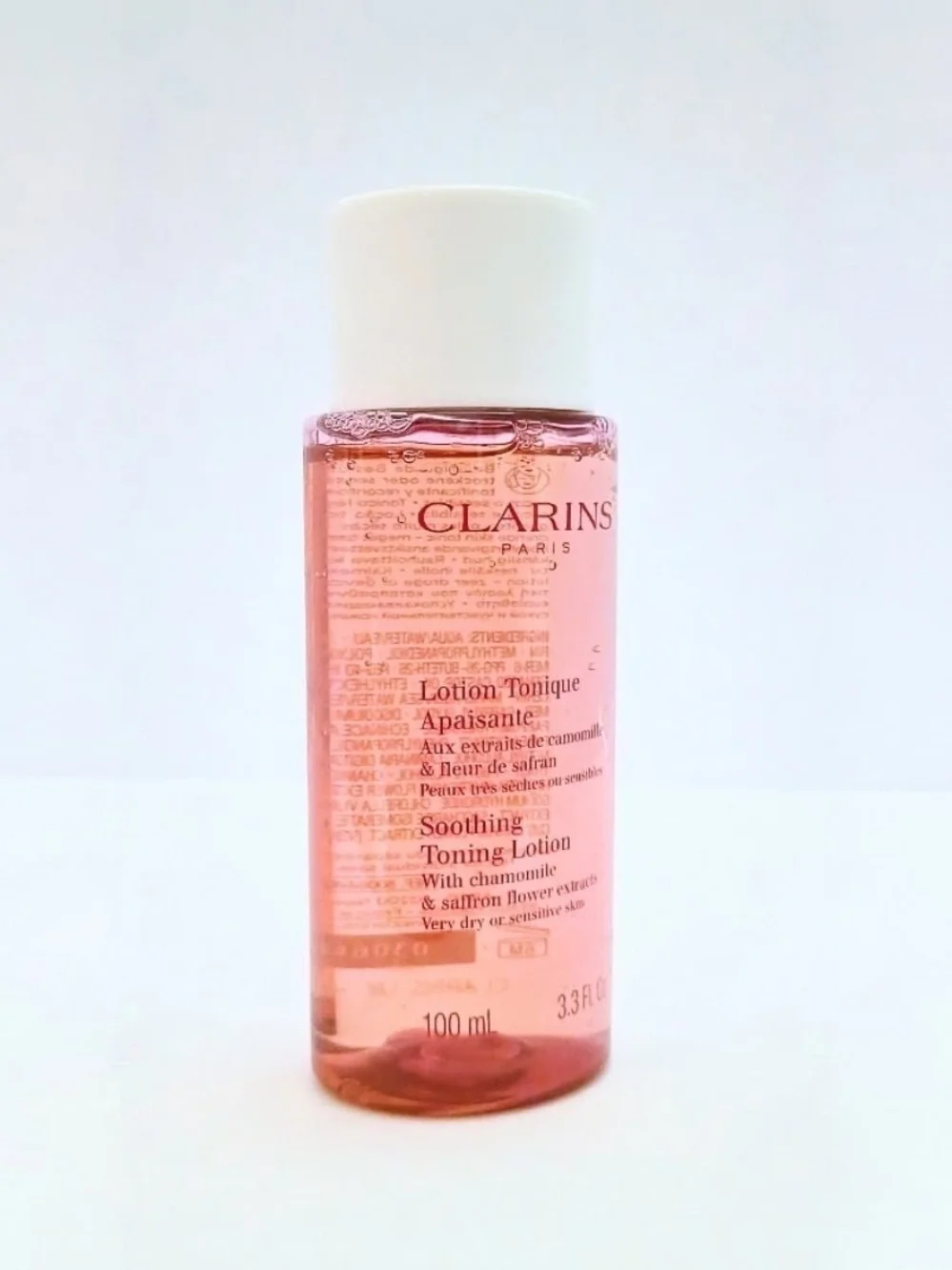Clarins soothing toning